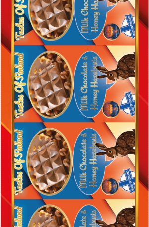 Milk Chocolate Box (4 Bars) Honey Hazelnut