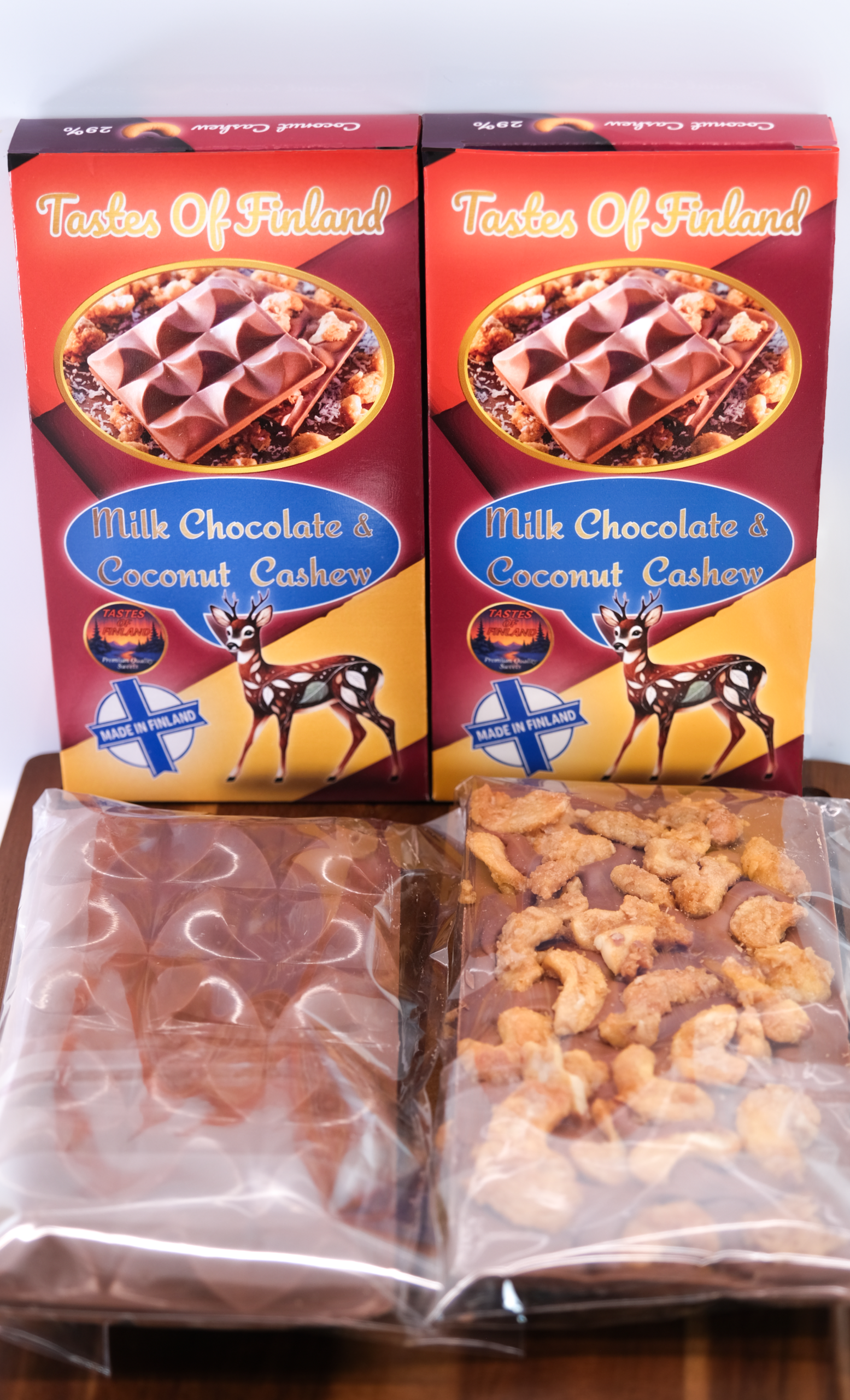 2 Bars Milk Chocolate Duo