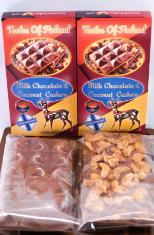 Milk Chocolate & Coconut Cashew, 4x105g - Image 4