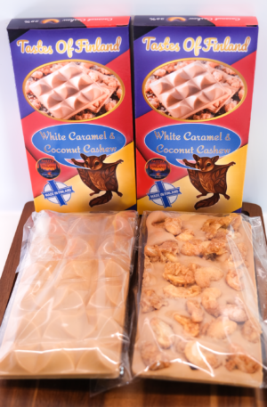 Caramel White Chocolate & Coconut Cashew, 4x105g - Image 4