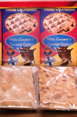 Caramel White Chocolate & Coconut Cashew, 4x105g - Image 2