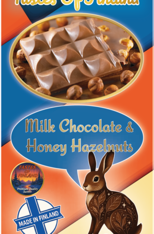Milk Chocolate & Honey Hazelnut Bar - Image 1
